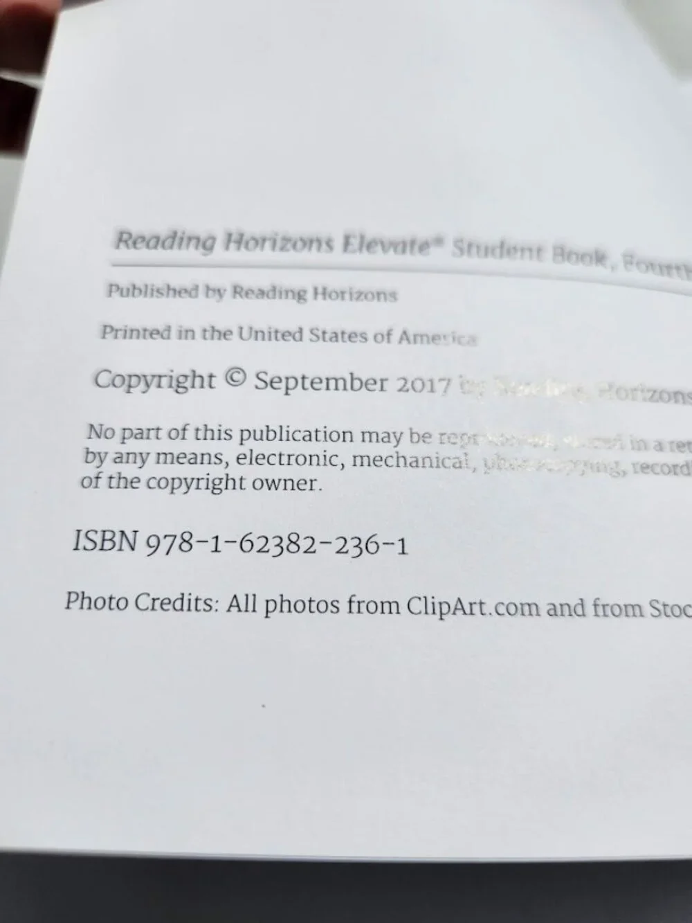 NEW ReadingHorizons Elevate Student Book Workbook Textbook Worktext 4th Edition